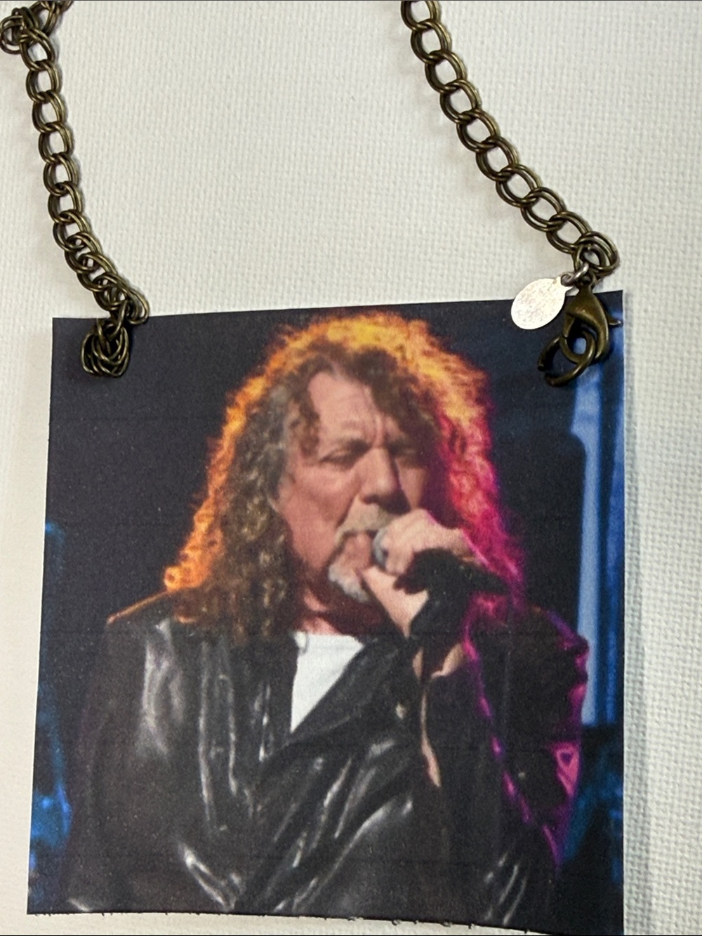 Rock Vocalist Robert Plant Ornament